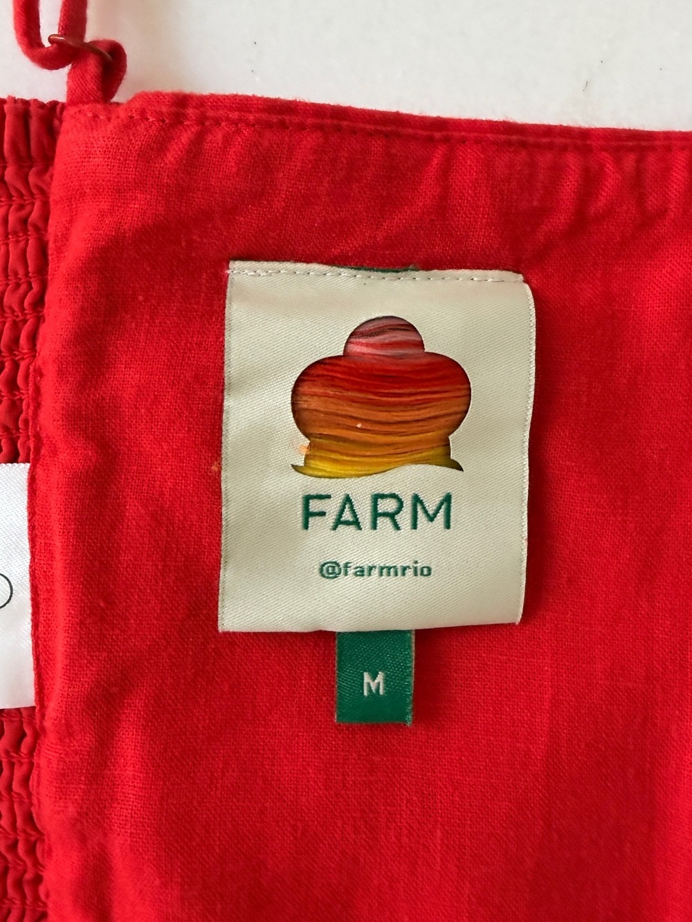 Farm Rio Anthropologie Floral Appliqué Crop Top - Picture 16 of 16